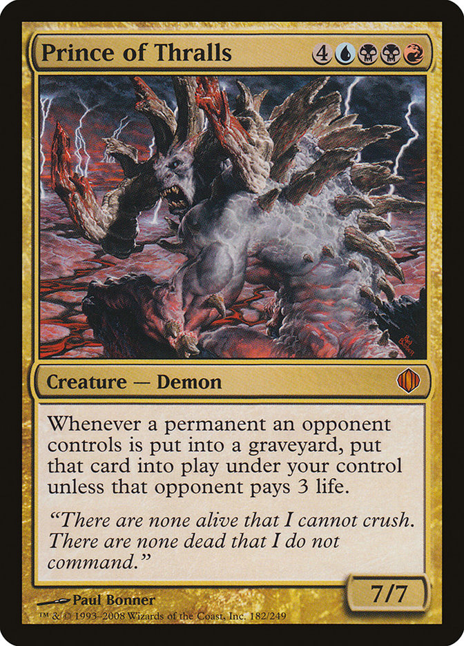 Prince of Thralls [Shards of Alara] | Total Play