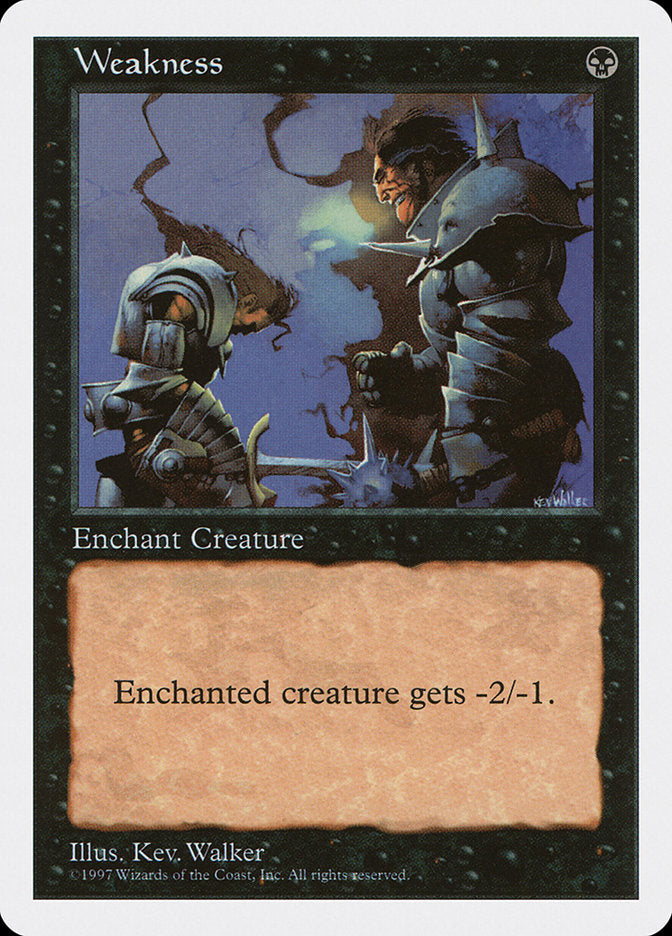 Weakness [Fifth Edition] | Total Play