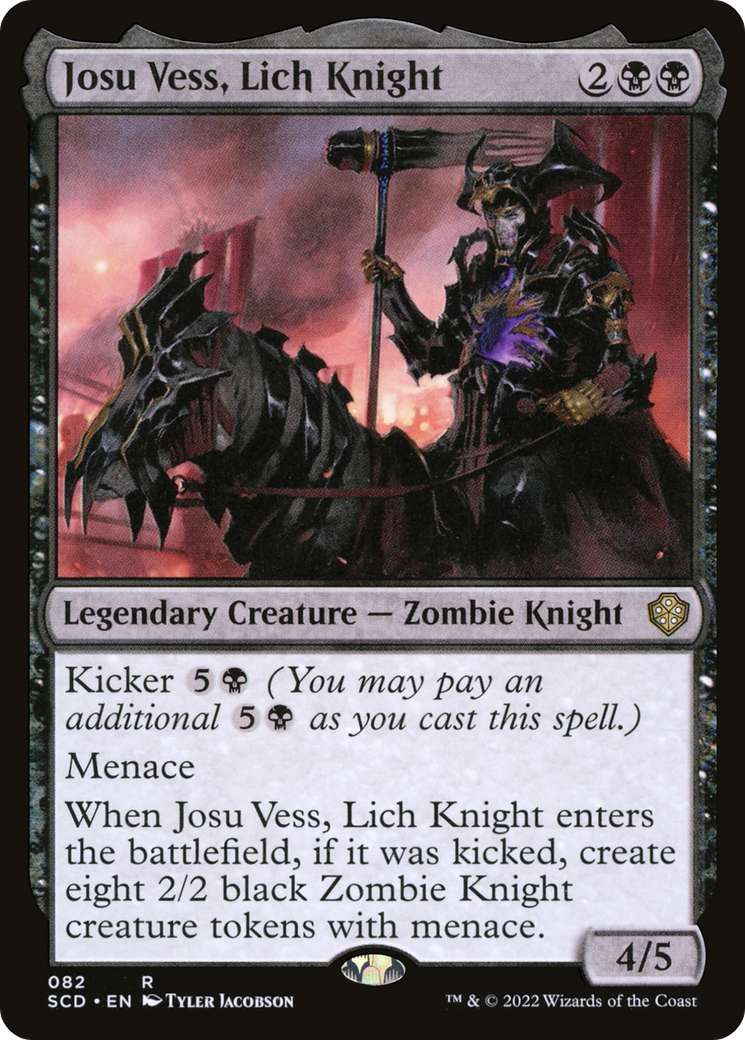 Josu Vess, Lich Knight [Starter Commander Decks] | Total Play