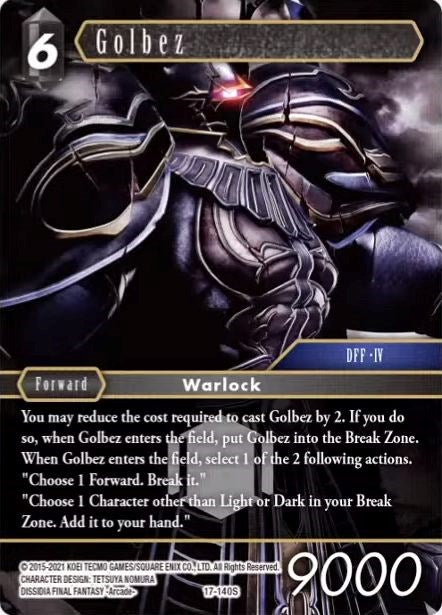Golbez [Rebellion's Call] | Total Play