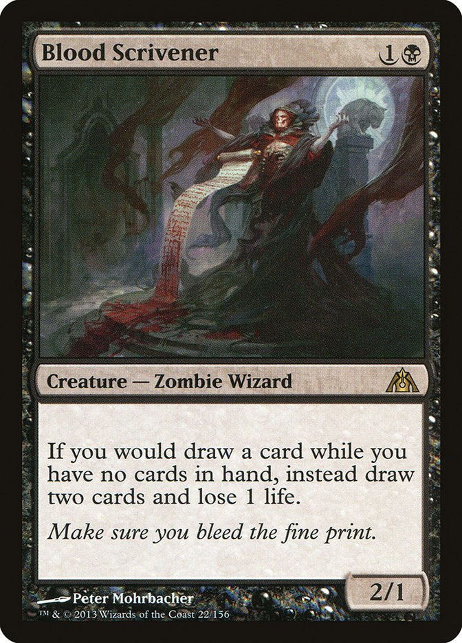 Blood Scrivener [Dragon's Maze] | Total Play