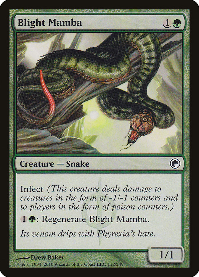 Blight Mamba [Scars of Mirrodin] | Total Play