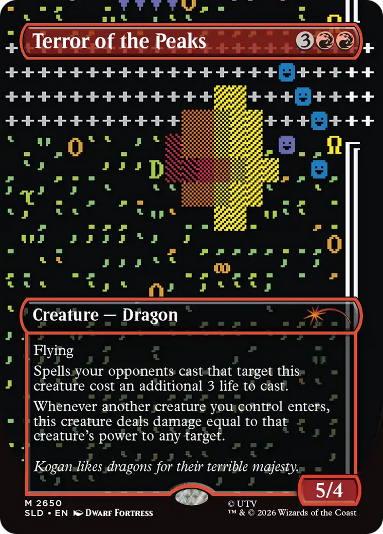 Terror of the Peaks [Secret Lair Drop Series] | Total Play