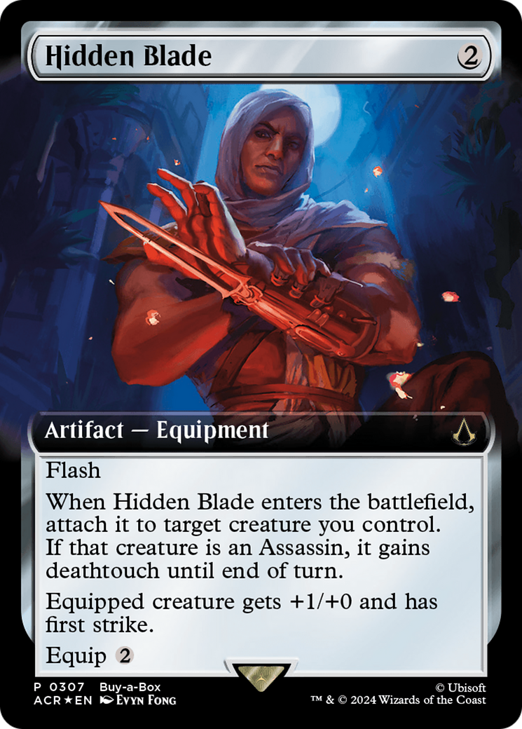 Hidden Blade (Extended Art) [Assassin's Creed Promos] | Total Play