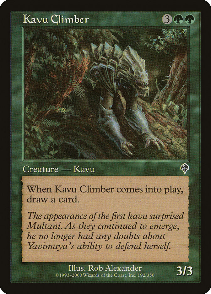 Kavu Climber [Invasion] | Total Play
