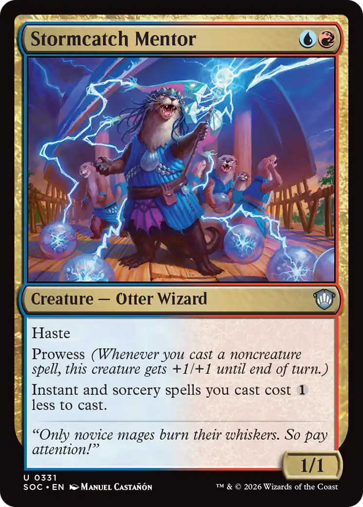 Stormcatch Mentor [Secrets of Strixhaven Commander] | Total Play