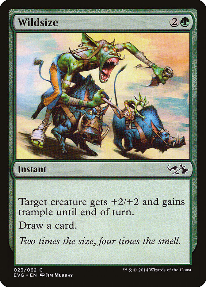 Wildsize (Elves vs. Goblins) [Duel Decks Anthology] | Total Play