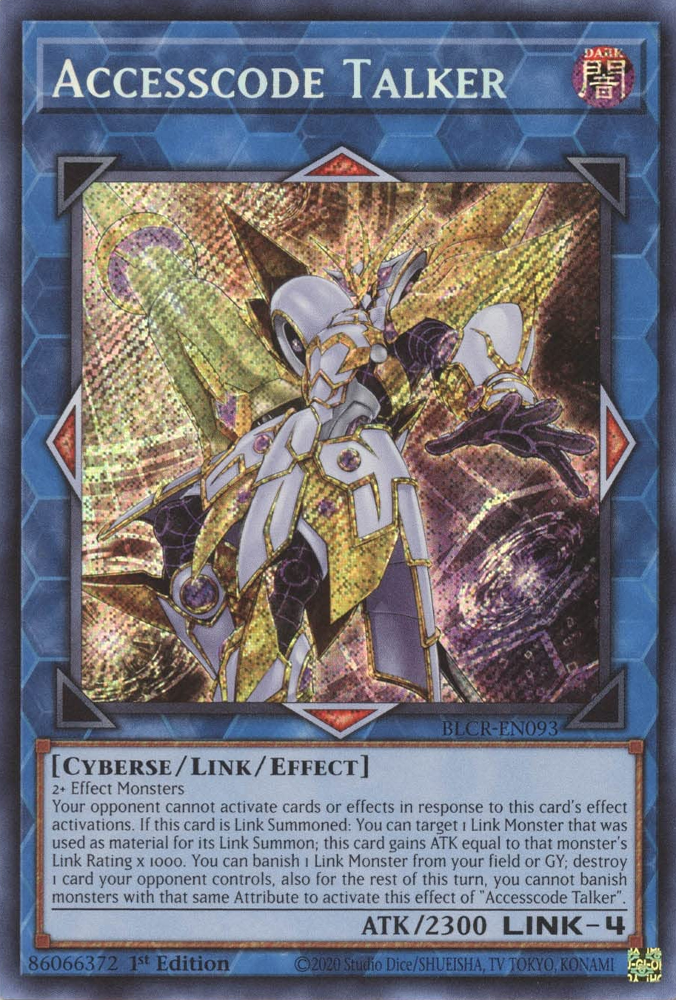 Accesscode Talker (Starlight Rare) [BLCR-EN093] Secret Rare | Total Play
