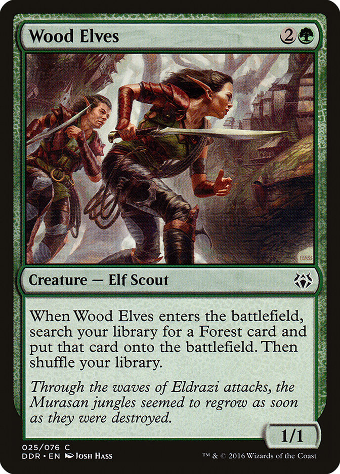 Wood Elves [Duel Decks: Nissa vs. Ob Nixilis] | Total Play