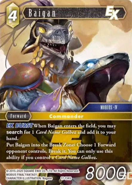 Baigan EX [Rebellion's Call] | Total Play