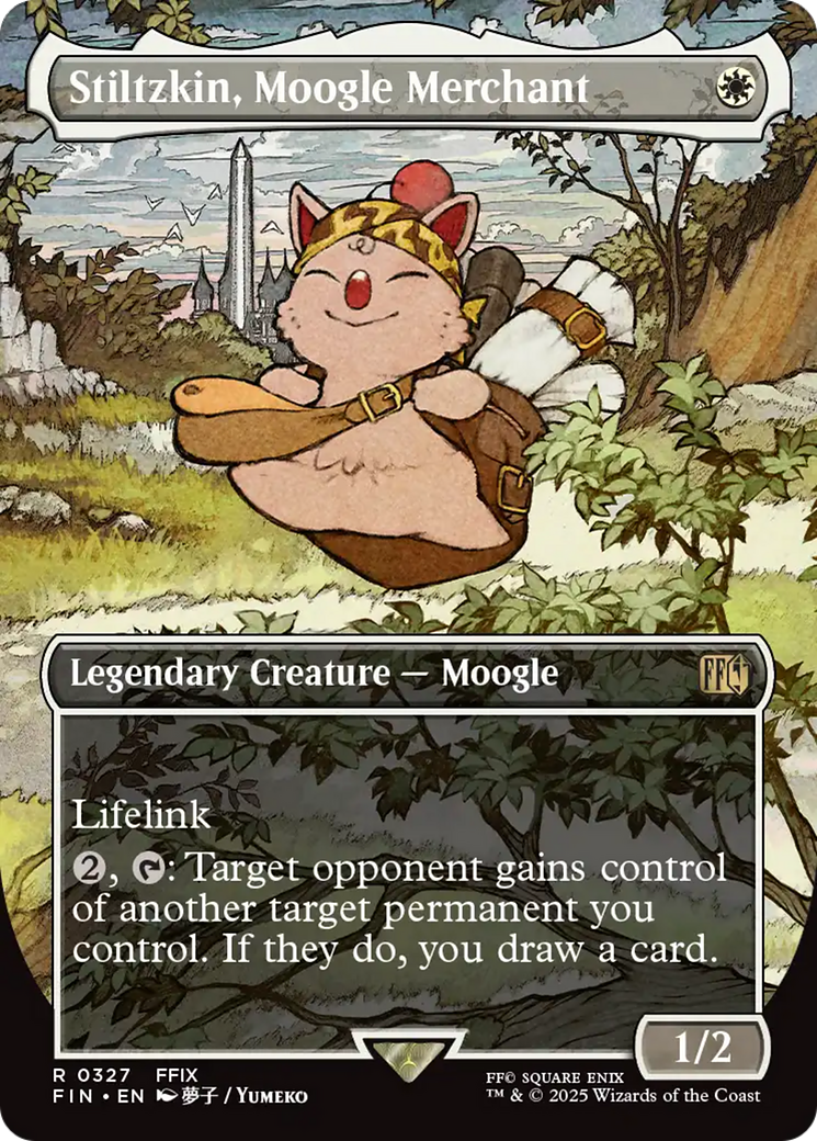 Stiltzkin, Moogle Merchant (Borderless) [FINAL FANTASY] | Total Play
