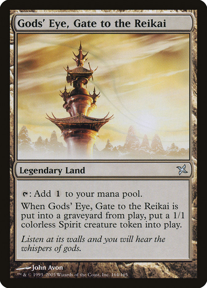 Gods' Eye, Gate to the Reikai [Betrayers of Kamigawa] | Total Play
