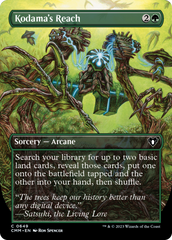 Kodama's Reach (Borderless Alternate Art) [Commander Masters] | Total Play