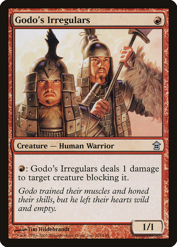 Godo's Irregulars [Saviors of Kamigawa] | Total Play