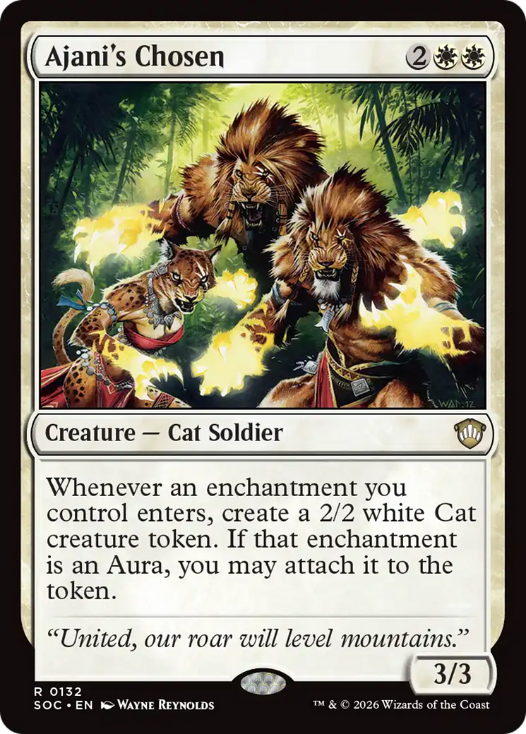 Ajani's Chosen [Secrets of Strixhaven Commander] | Total Play