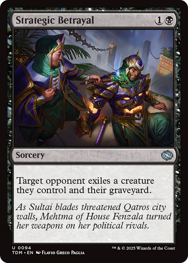 Strategic Betrayal [Tarkir: Dragonstorm] | Total Play