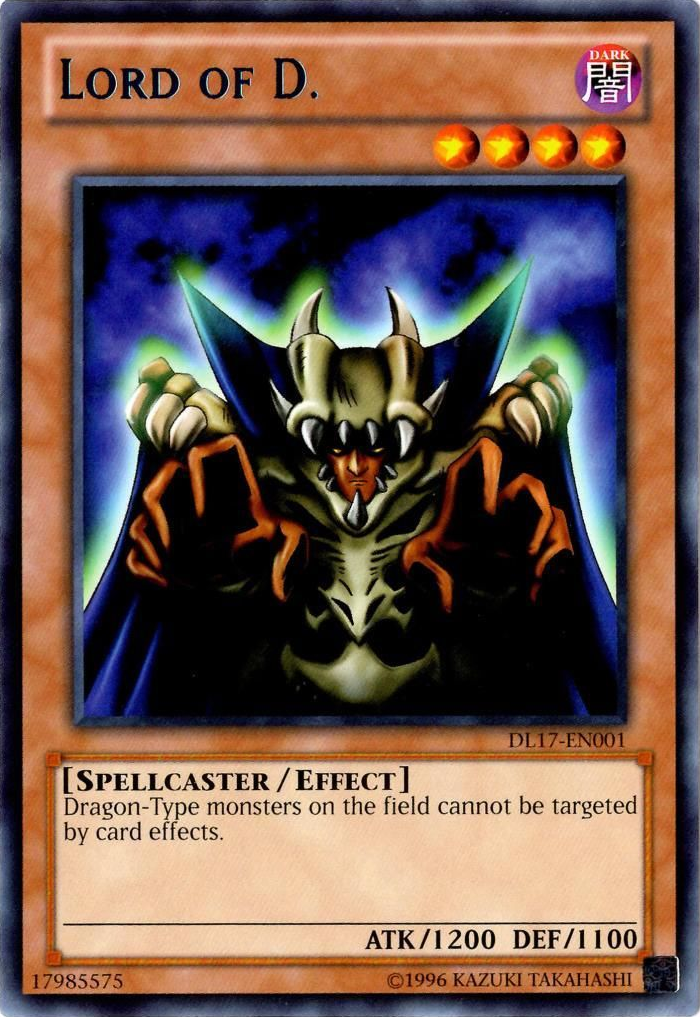 Lord of D. (Blue) [DL17-EN001] Rare | Total Play