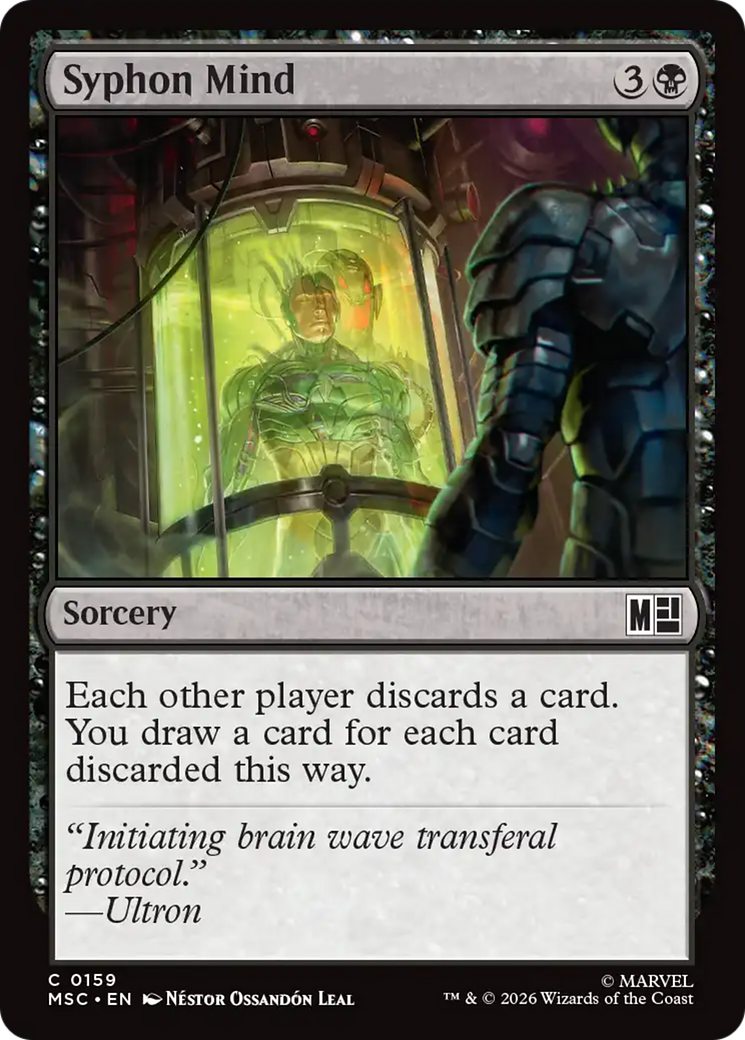 Syphon Mind (Surge Foil) [Marvel Super Heroes Commander] | Total Play
