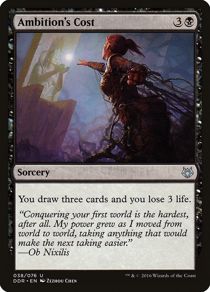 Ambition's Cost [Duel Decks: Nissa vs. Ob Nixilis] | Total Play