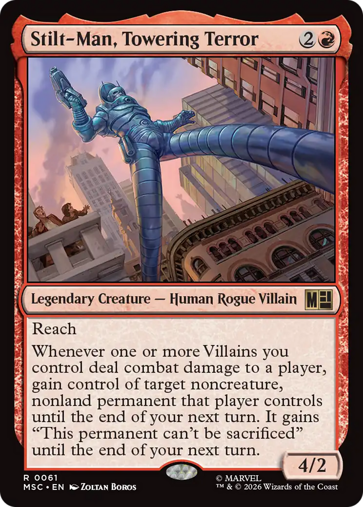 Stilt-Man, Towering Terror [Marvel Super Heroes Commander] | Total Play
