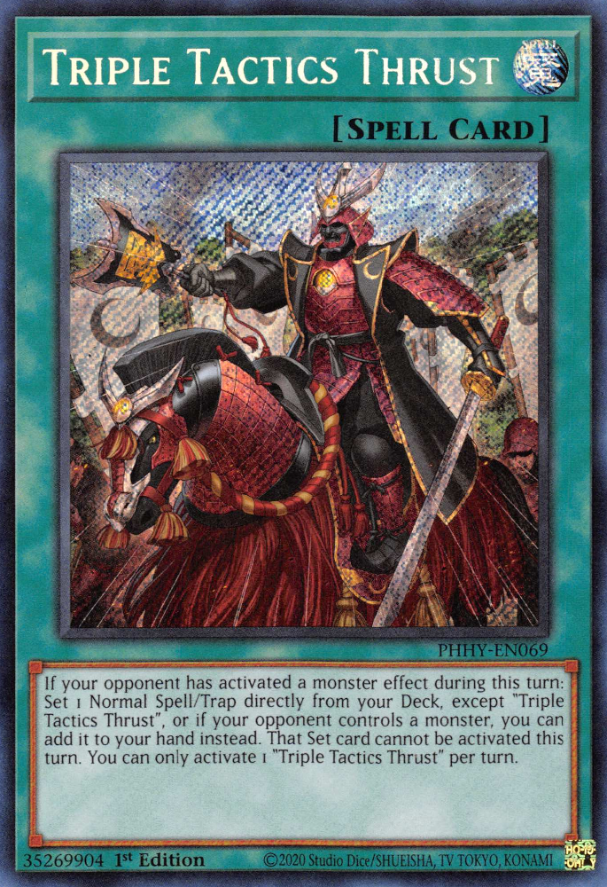 Triple Tactics Thrust [PHHY-EN069] Secret Rare | Total Play