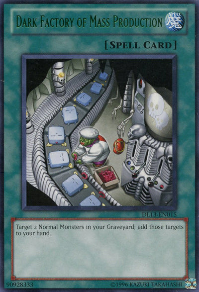 Dark Factory of Mass Production (Green) [DL13-EN015] Rare | Total Play