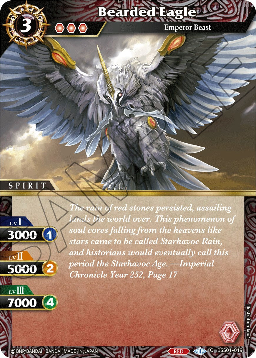 Bearded Eagle (BSS01-019) [Dawn of History] | Total Play