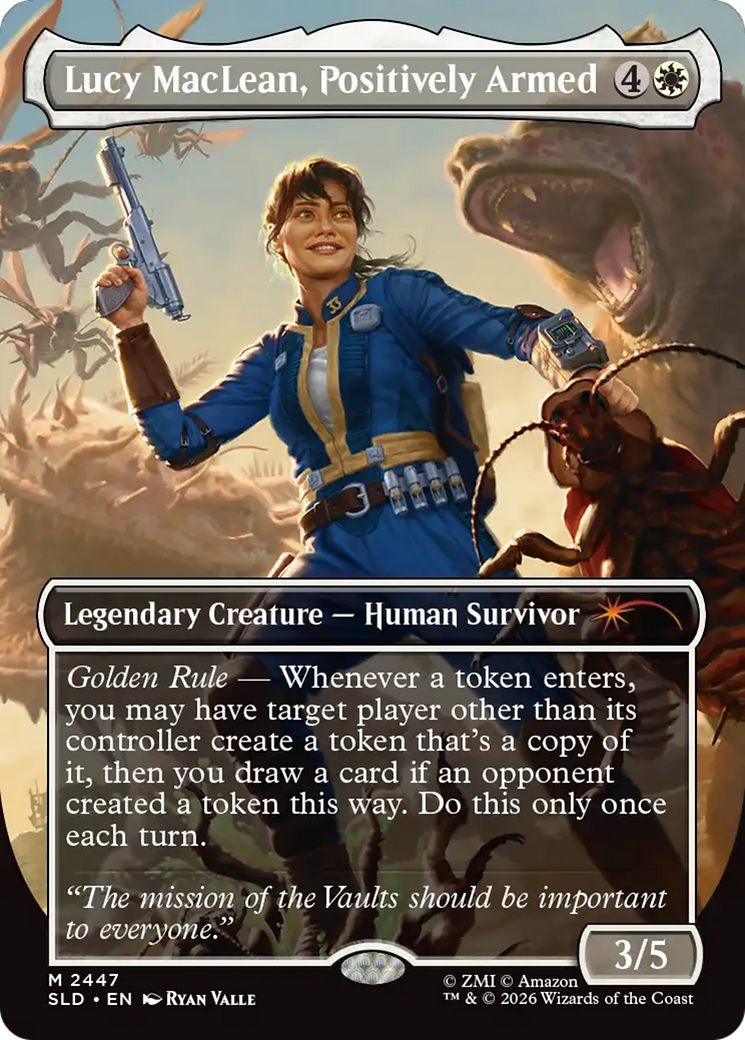 Lucy MacLean, Positively Armed [Secret Lair Drop Series] | Total Play