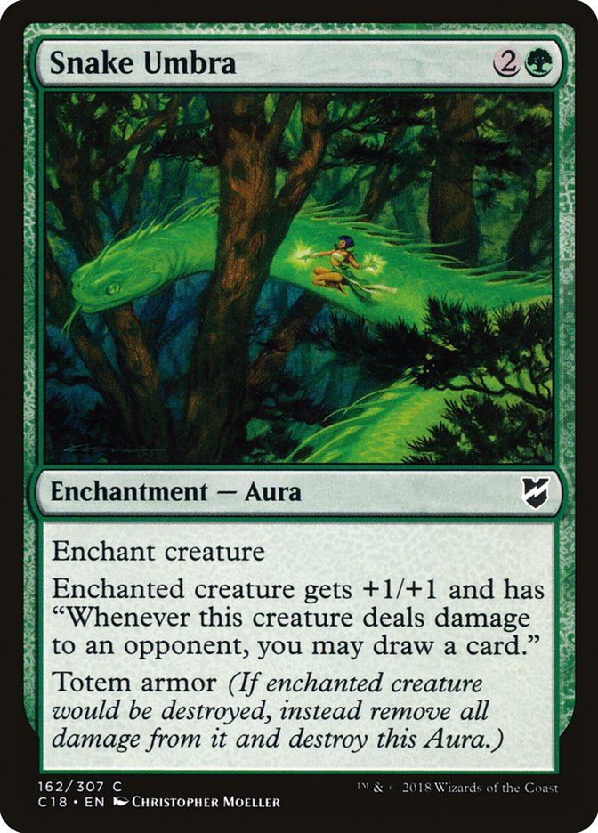 Snake Umbra [Commander 2018] | Total Play