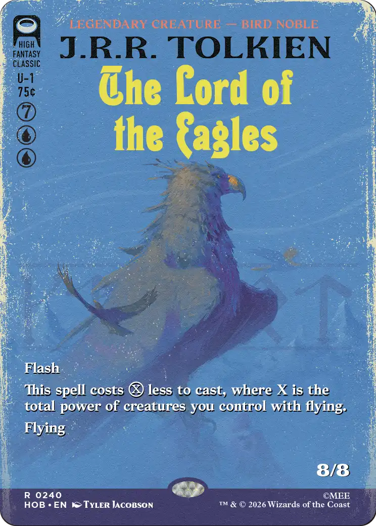 The Lord of the Eagles (Borderless) [The Hobbit] | Total Play