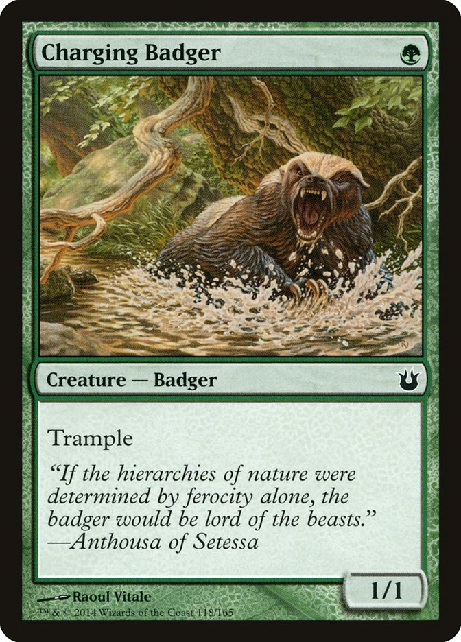 Charging Badger [Born of the Gods] | Total Play