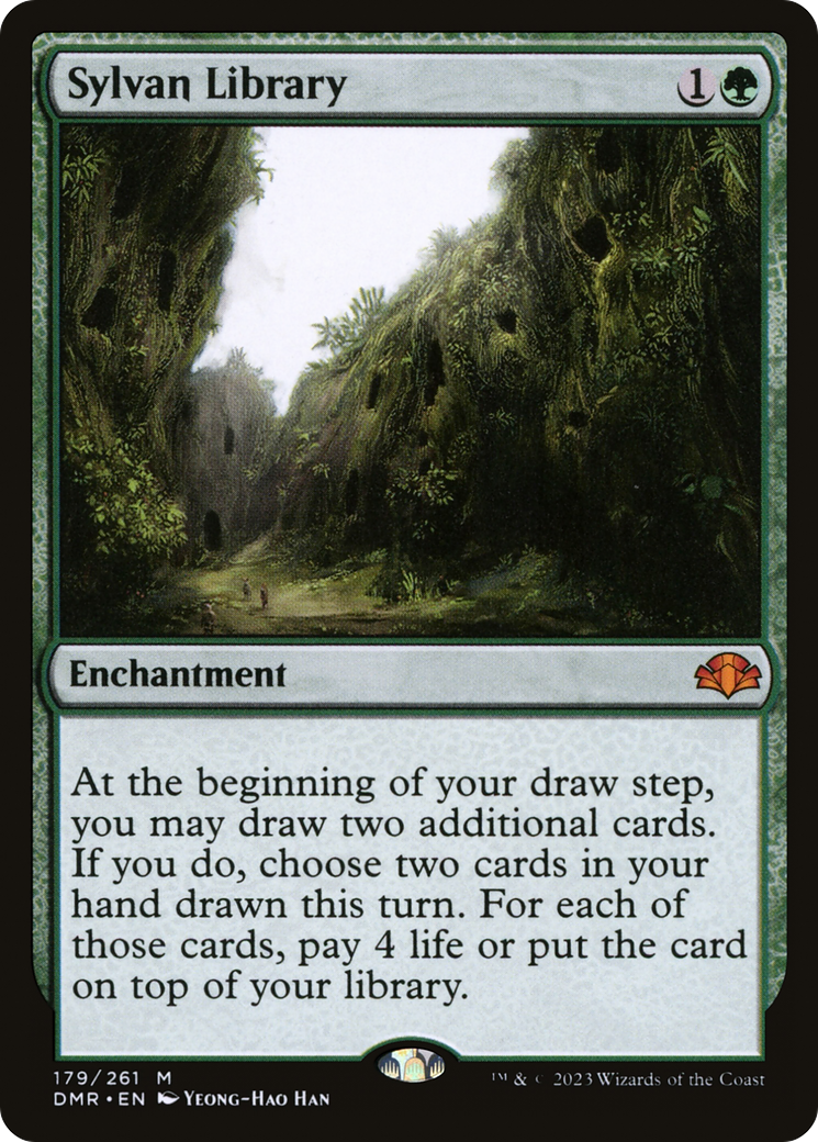 Sylvan Library [Dominaria Remastered] | Total Play
