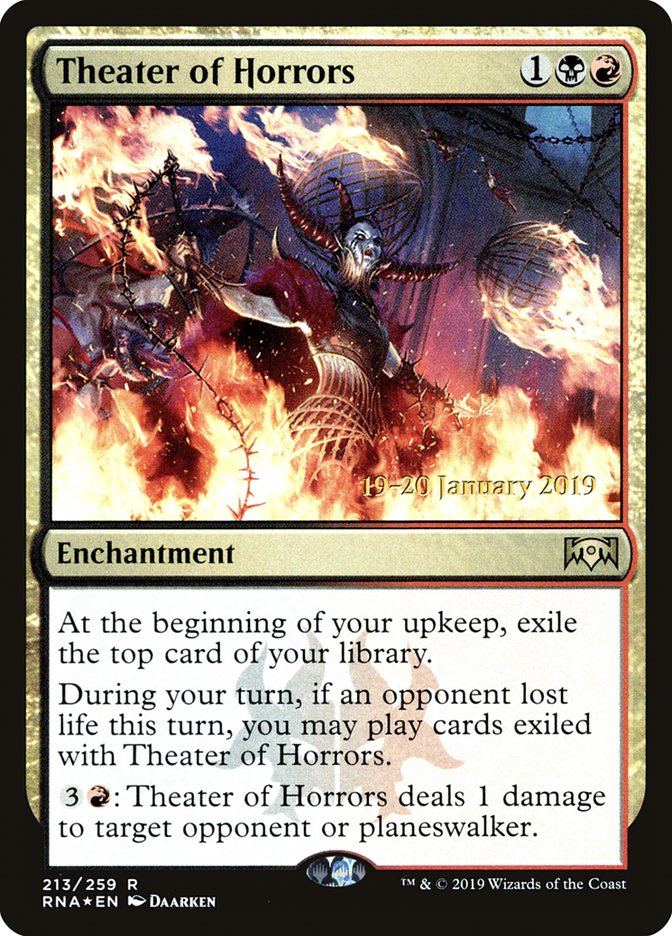 Theater of Horrors [Ravnica Allegiance Prerelease Promos] | Total Play