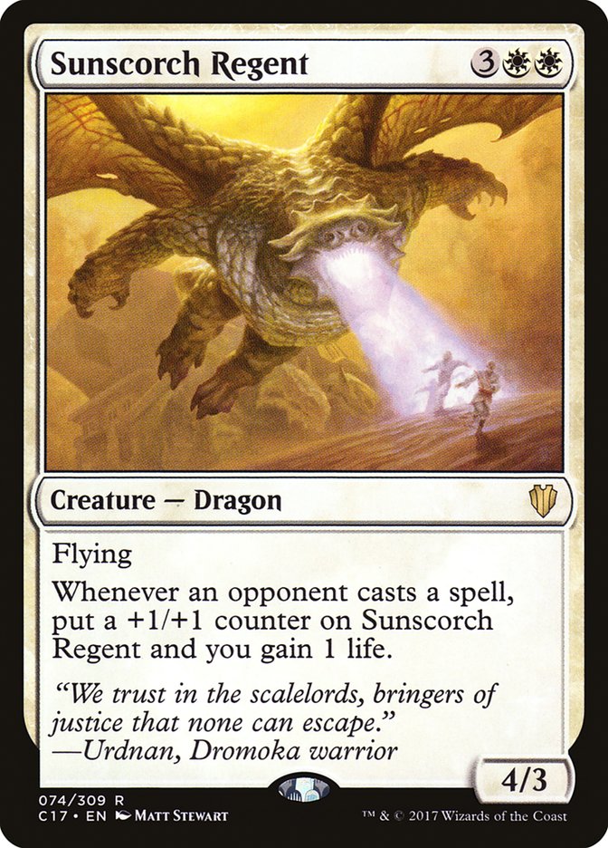 Sunscorch Regent [Commander 2017] | Total Play