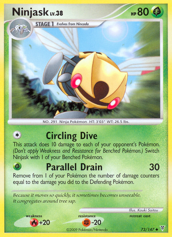 Ninjask (73/147) [Platinum: Supreme Victors] | Total Play
