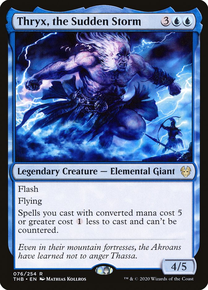 Thryx, the Sudden Storm [Theros Beyond Death] | Total Play