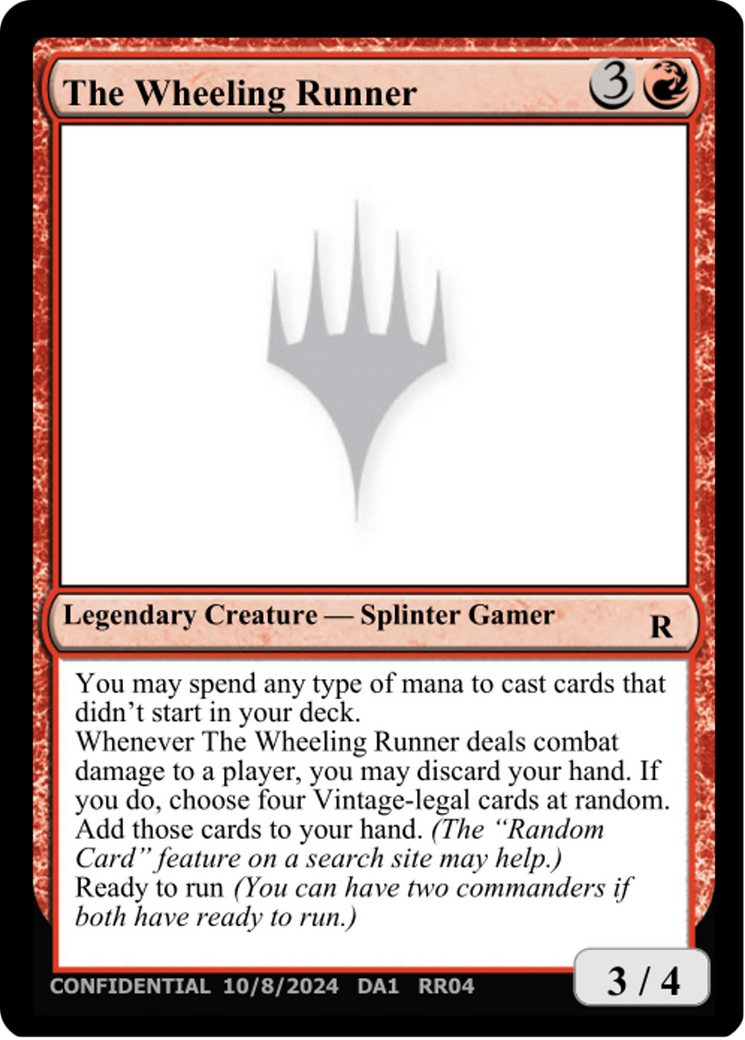 The Wheeling Runner [Unknown Event] | Total Play