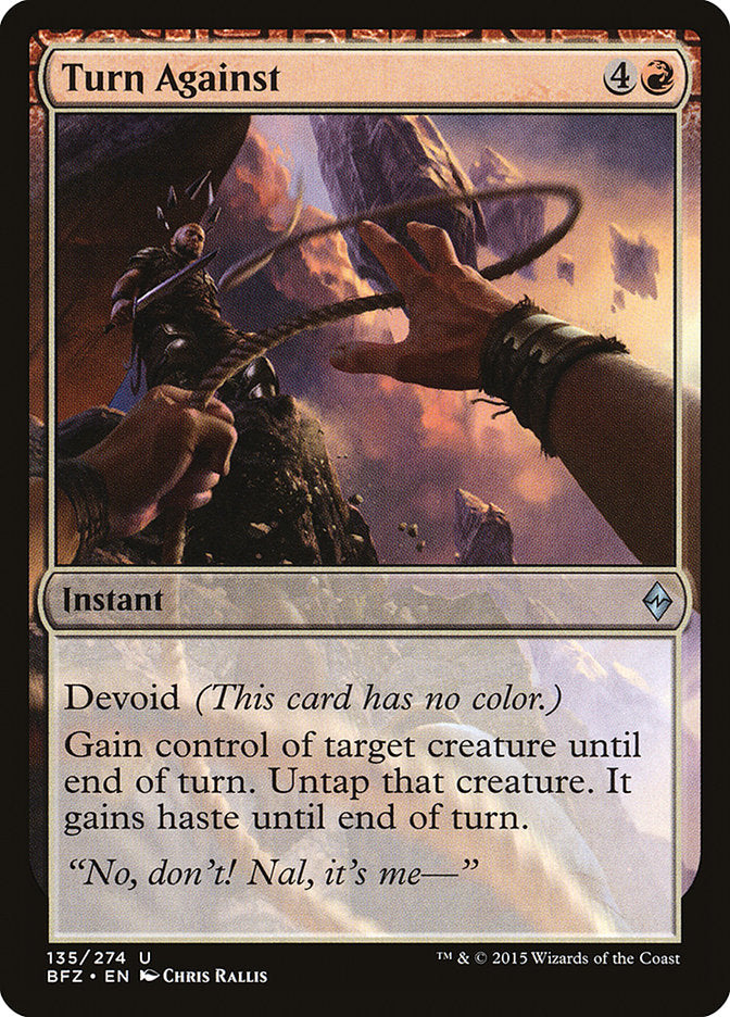 Turn Against [Battle for Zendikar] | Total Play