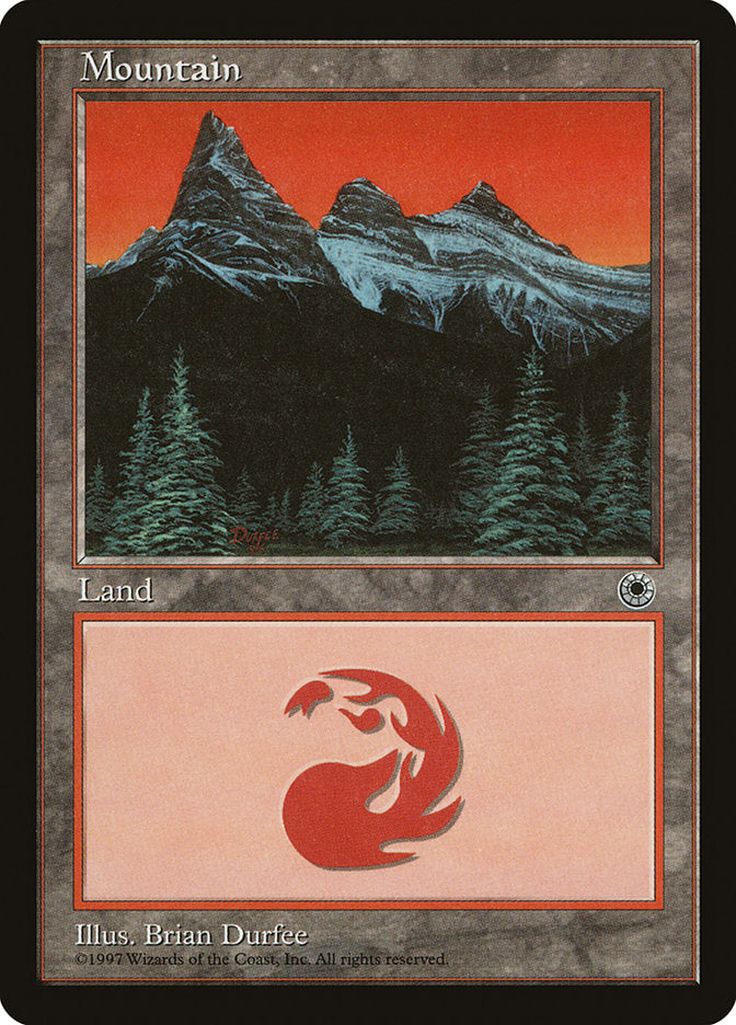 Mountain (9/6 Signature / Tallest Peak Left) [Portal] | Total Play