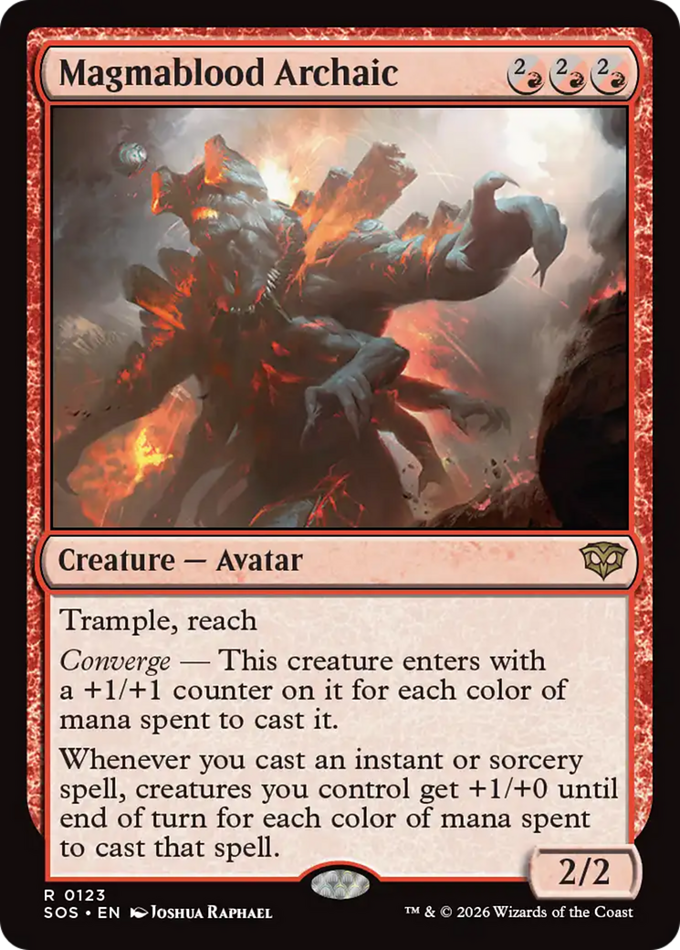 Magmablood Archaic [Secrets of Strixhaven] | Total Play