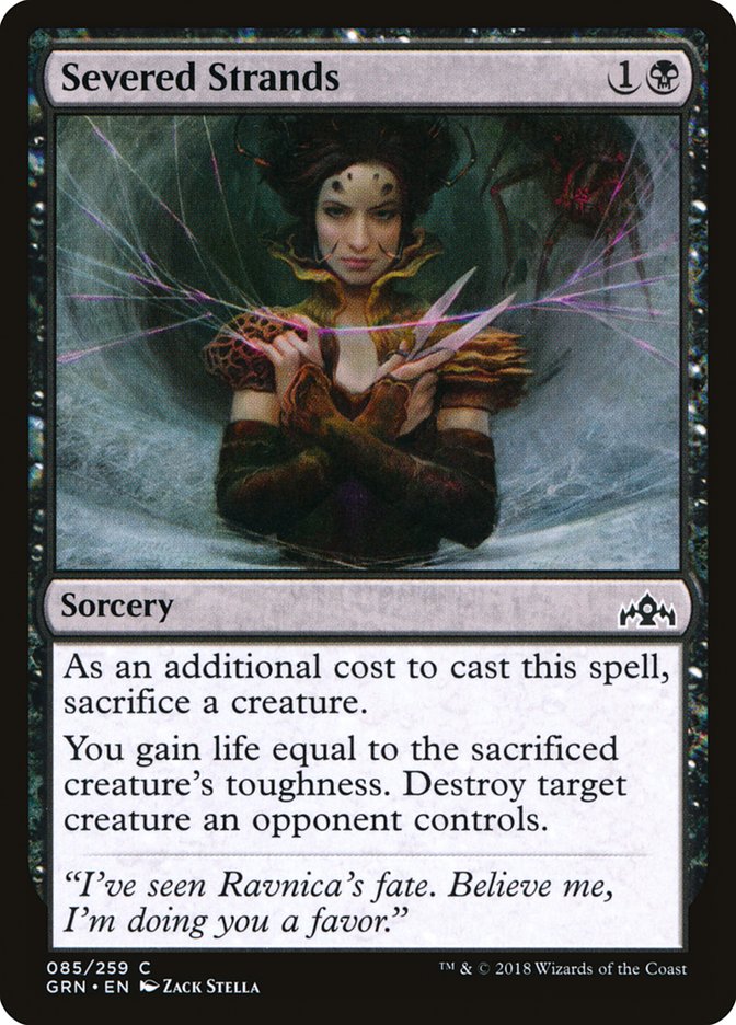 Severed Strands [Guilds of Ravnica] | Total Play