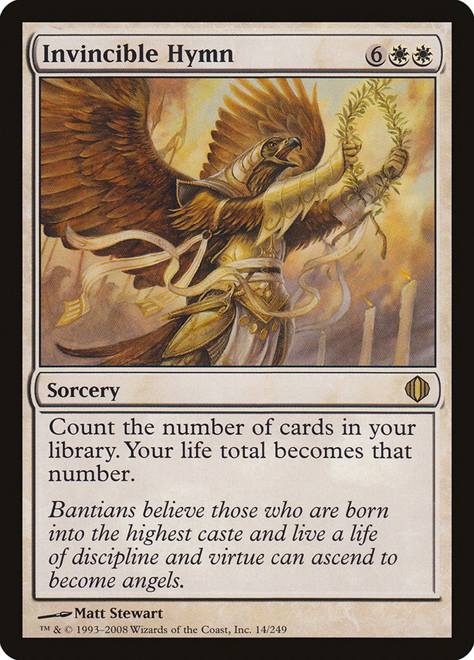 Invincible Hymn [Shards of Alara] | Total Play