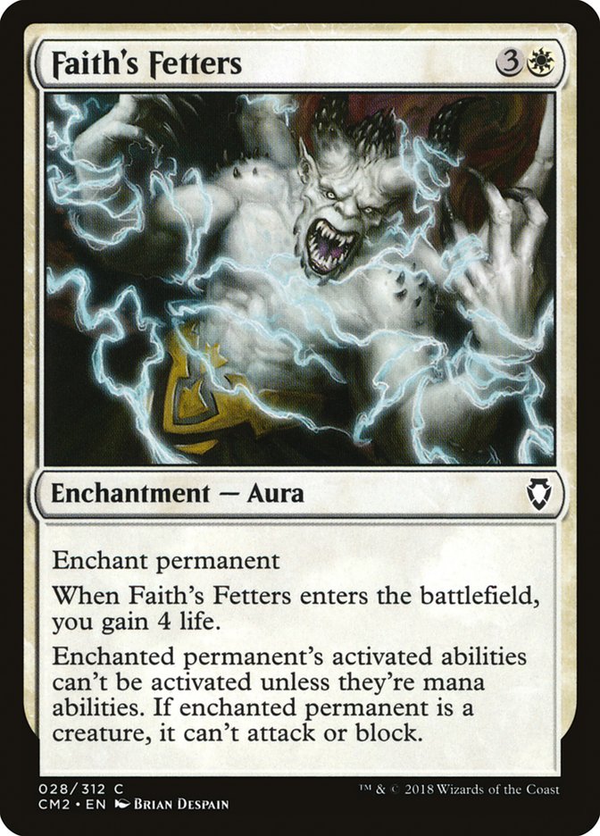 Faith's Fetters [Commander Anthology Volume II] | Total Play