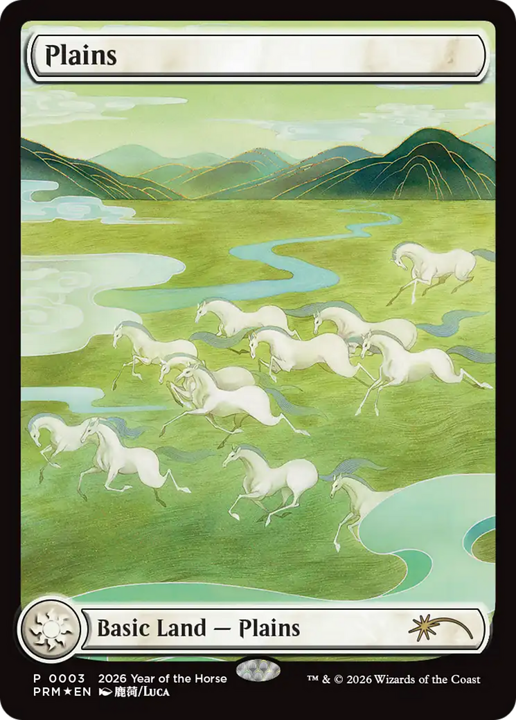 Plains (Year of the Horse 2026) [Standard Showdown Promos] | Total Play