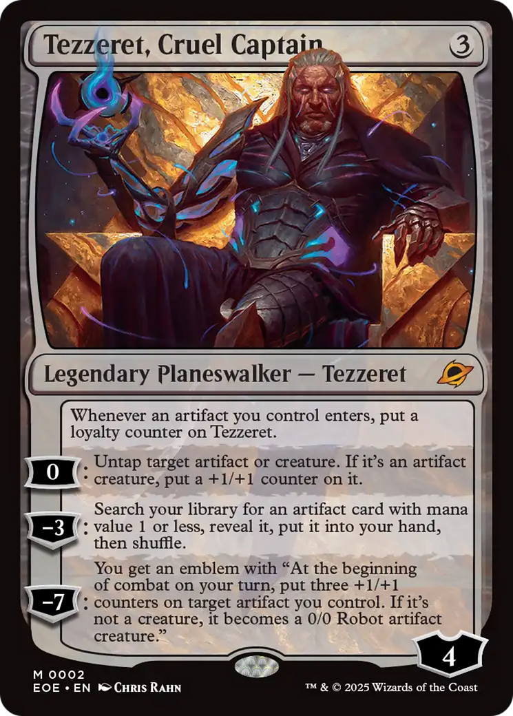 Tezzeret, Cruel Captain [Edge of Eternities] | Total Play