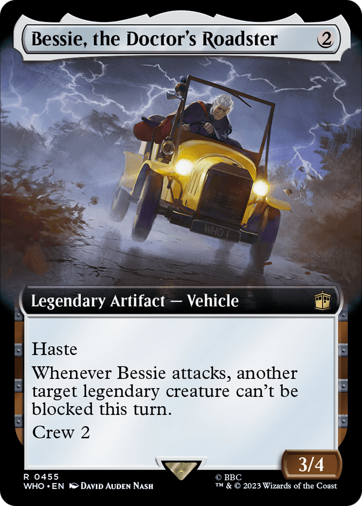 Bessie, the Doctor's Roadster (Extended Art) [Doctor Who] | Total Play