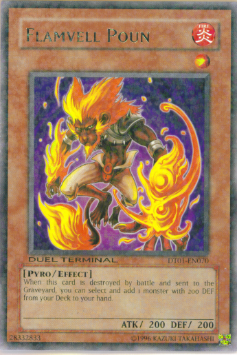 Flamvell Poun [DT01-EN070] Rare | Total Play