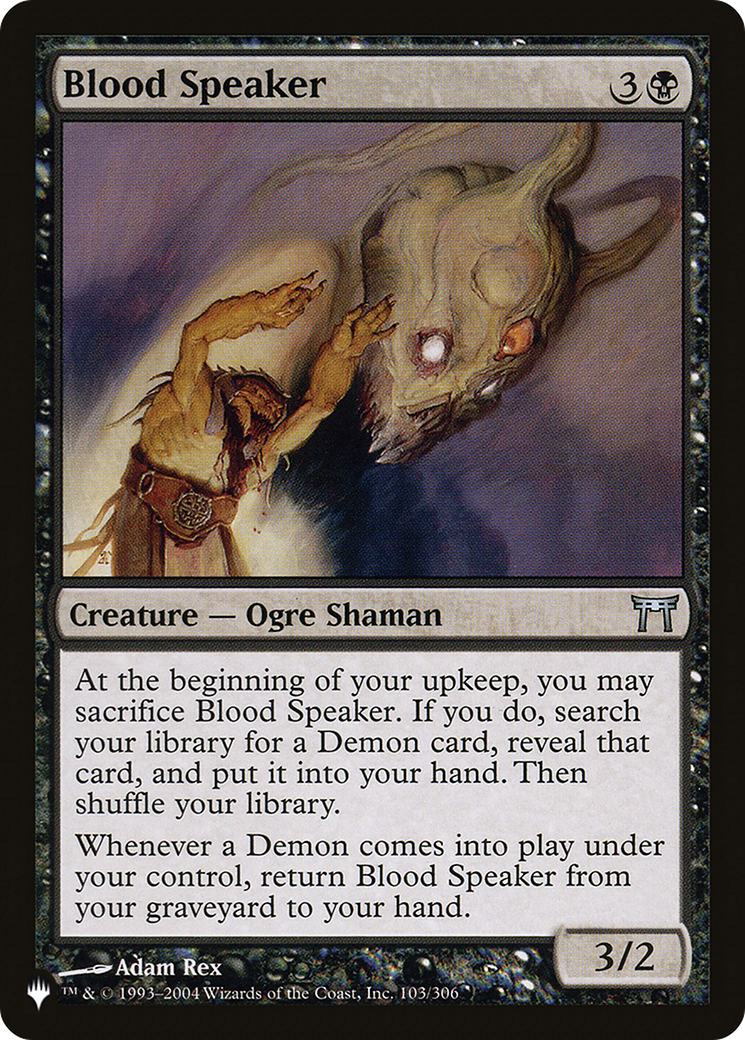 Blood Speaker [The List] | Total Play