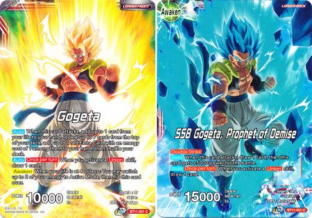 Gogeta // SSB Gogeta, Prophet of Demise (BT11-001) [Vermilion Bloodline 2nd Edition] | Total Play