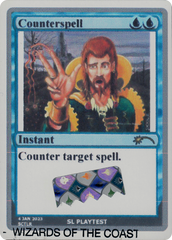 Counterspell (SL PLAYTEST) [Secret Lair Drop Series] | Total Play